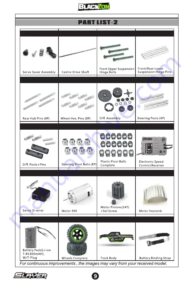 Blackzon BL540000 Instruction Manual Download Page 10