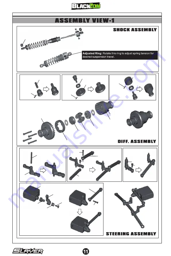 Blackzon BL540000 Instruction Manual Download Page 12