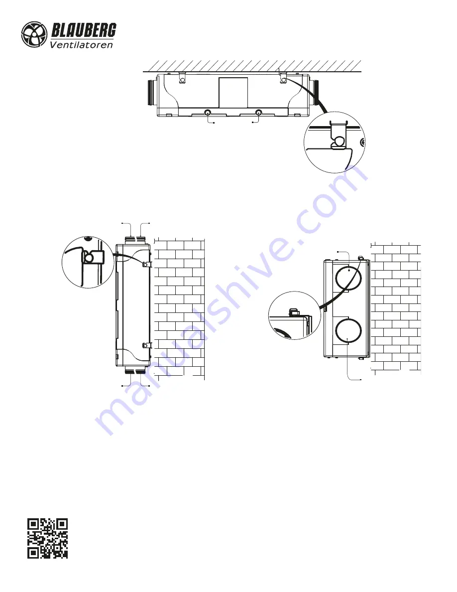 BLAUBERG Komfort EC D5B180 S14 Installation Manual Download Page 3