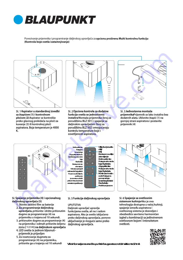 Blaupunkt 5DB 96451 Instruction On Mounting And Use Manual Download Page 40