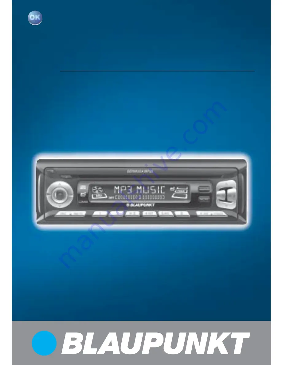 Blaupunkt Bermuda MP35 Скачать руководство пользователя страница 1