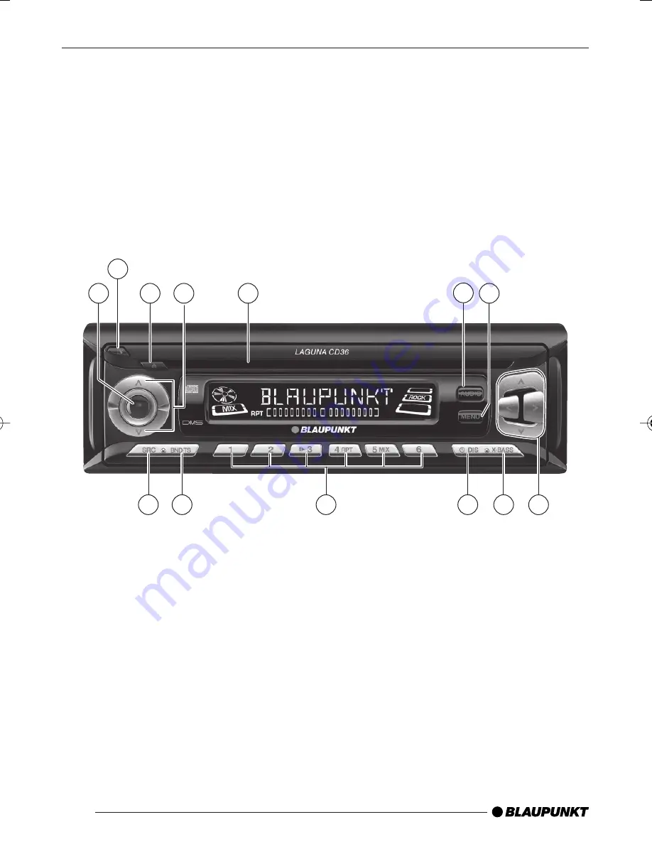 Blaupunkt Bermuda MP36 Operating And Installation Instructions Download Page 2