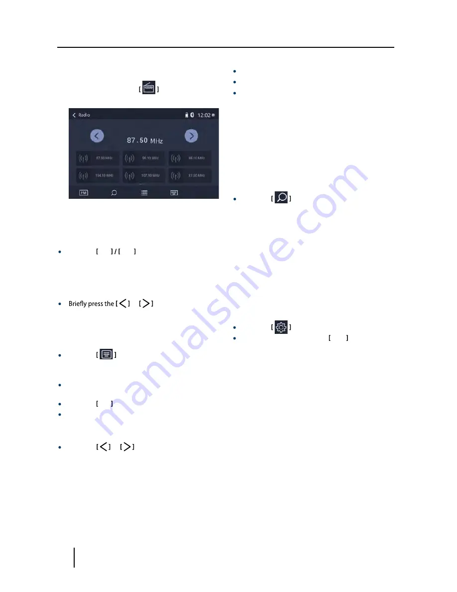 Blaupunkt DAKOTA BP800PLAY Instruction Manual Download Page 6