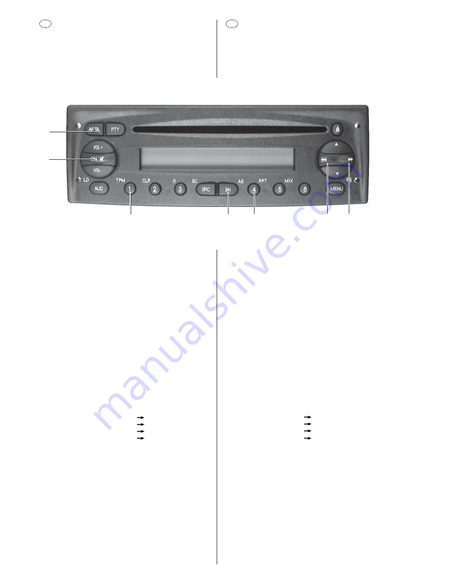 Blaupunkt Fiat Scudino High Service Manual Download Page 4