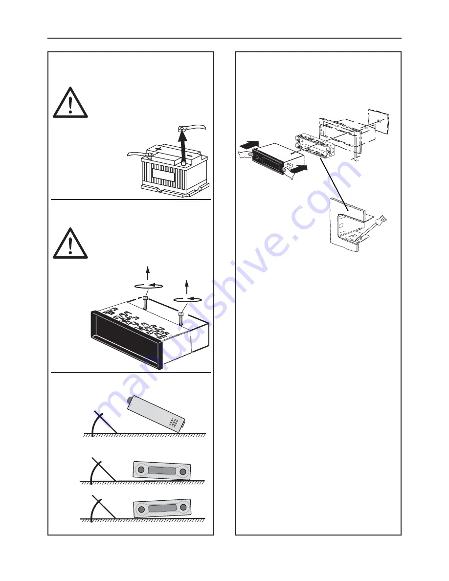 Blaupunkt FRANKFURT 100 Operating And Installation Instructions Download Page 7