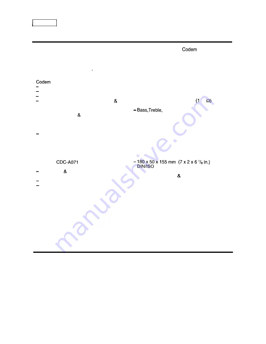 Blaupunkt HANNOVER CR 67 User Manual Download Page 4