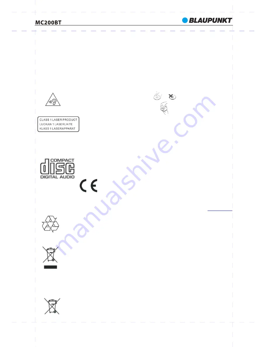 Blaupunkt MC200BT Owner'S Manual Download Page 42