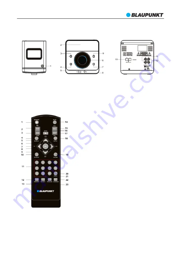 Blaupunkt MS6BK Owner'S Manual Download Page 77