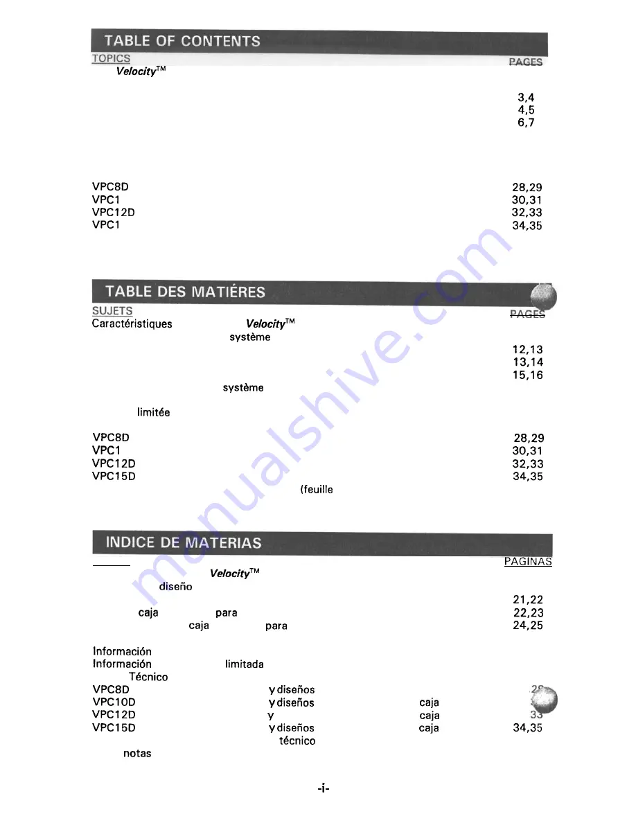 Blaupunkt VPC 10D Manual Download Page 2