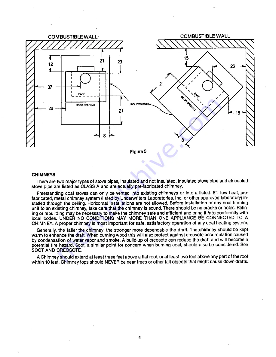 Blaze King KCJ-700 Owners Installation & Operating Instructions Download Page 5