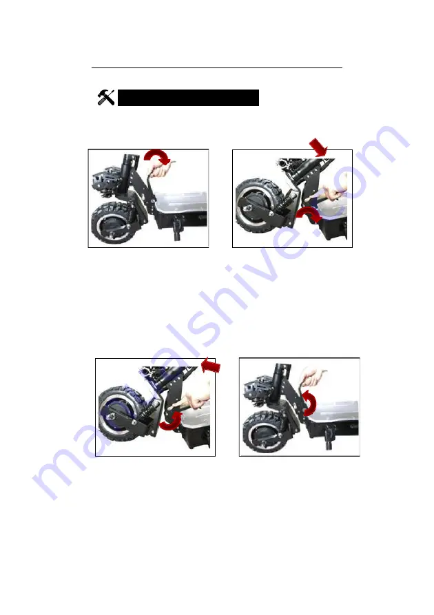 Blaze TURBO 6000watt Lithium scooter Owner'S Manual Download Page 7