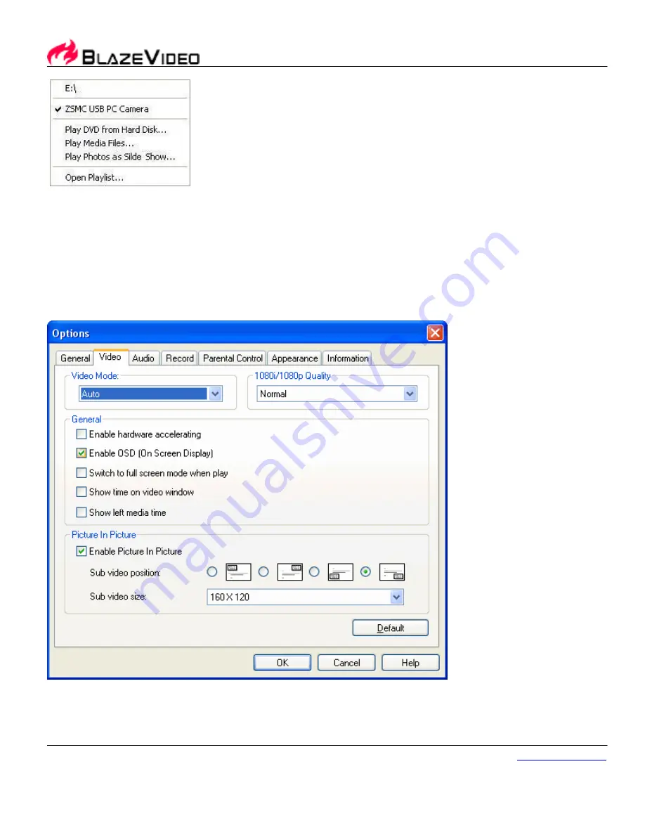 BlazeVideo BlazeDVD 6 Manual Download Page 5