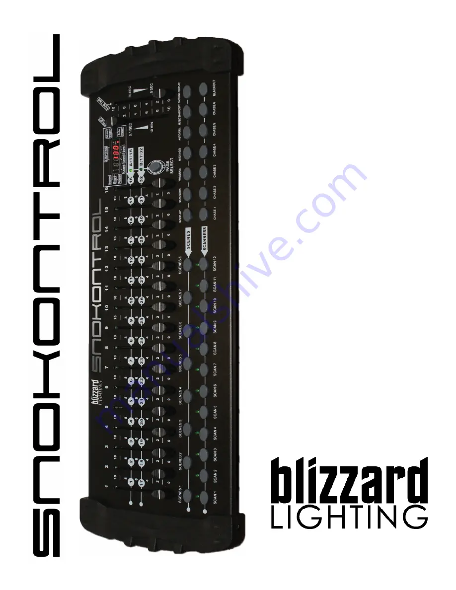 Blizzard Lighting snokontrol User Manual Download Page 1