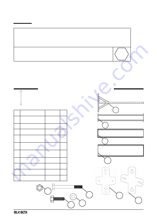 BLK BOX BASE CAMP Owner'S Manual & Quick Start Manual Download Page 2