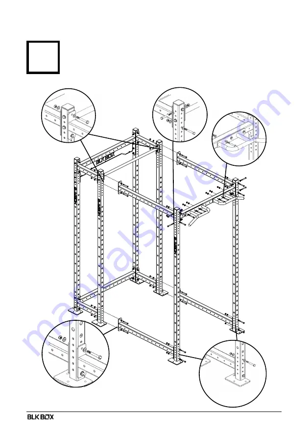 BLK BOX FULL-HALF COMBO RACK GOLIATH Owner'S Manual & Quick Start Manual Download Page 5