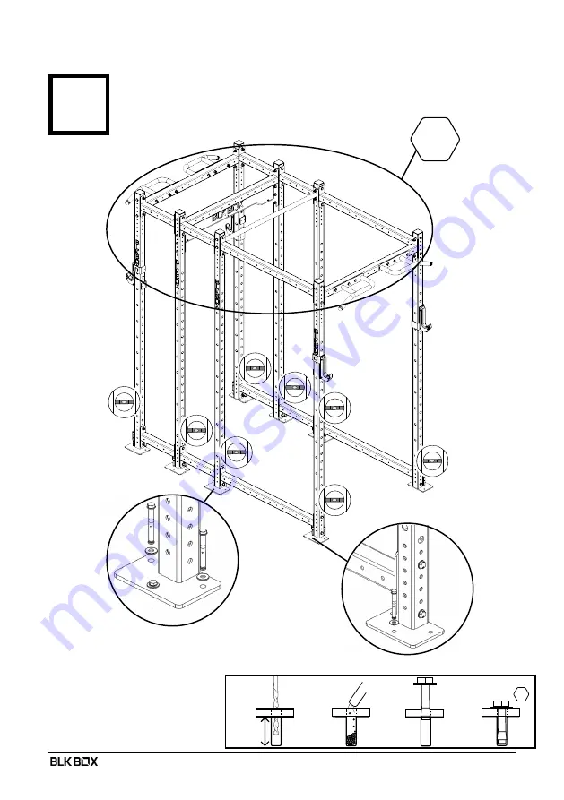 BLK BOX FULL-HALF COMBO RACK GOLIATH Owner'S Manual & Quick Start Manual Download Page 7