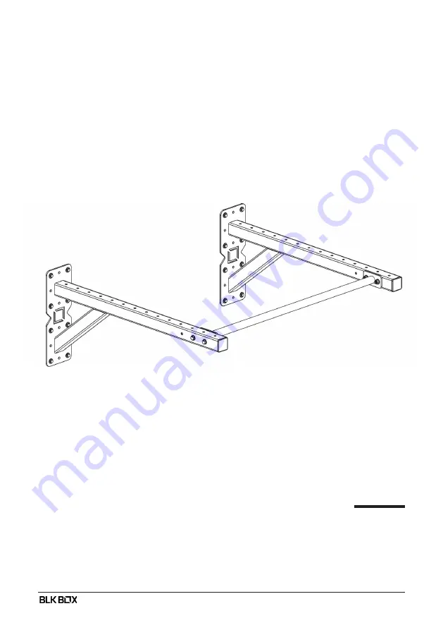 BLK BOX WALL MOUNTED PULL UP BAR Owner'S Manual & Quick Start Manual Download Page 1