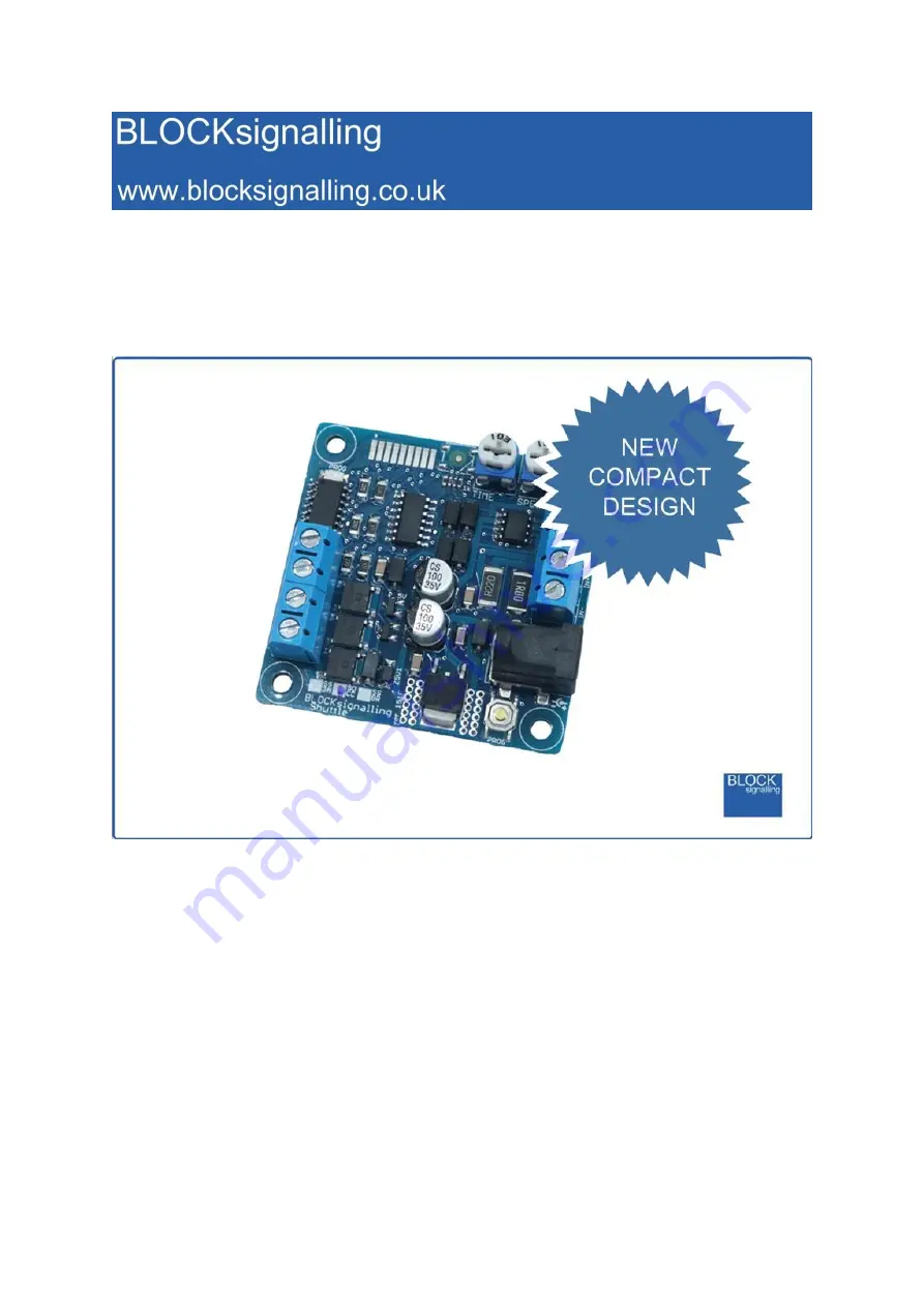 BLOCKsignalling SAS2-BR Manual Download Page 1