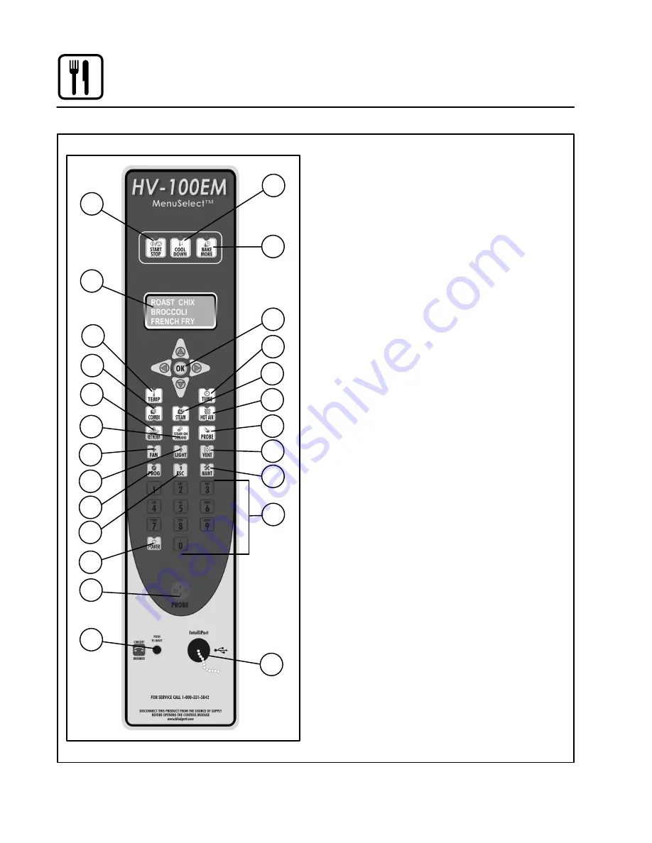 Blodgett HV-100EM Installation Manual Download Page 16