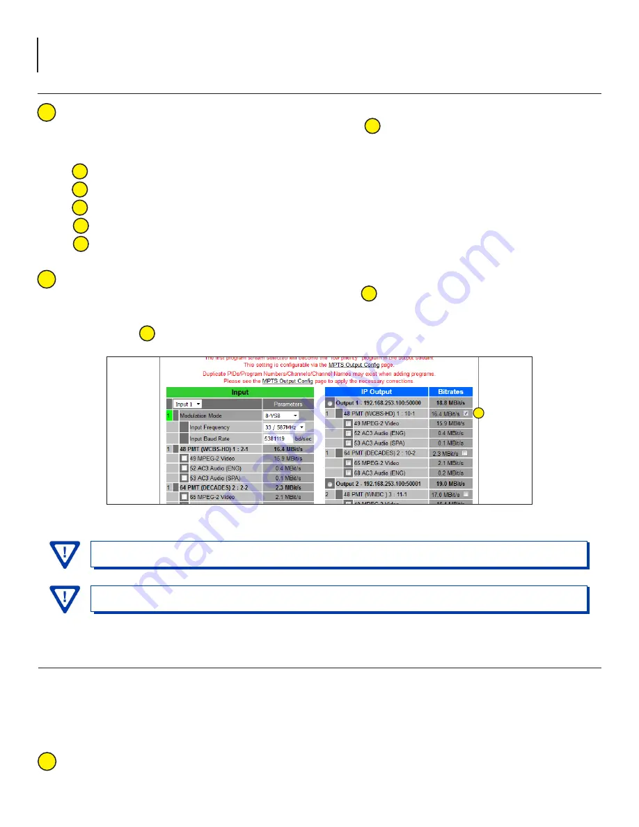 Blonder tongue AQT8-IP User Manual Download Page 22