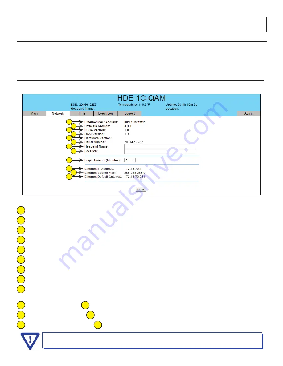 Blonder tongue HDE-1C-QAM Скачать руководство пользователя страница 23