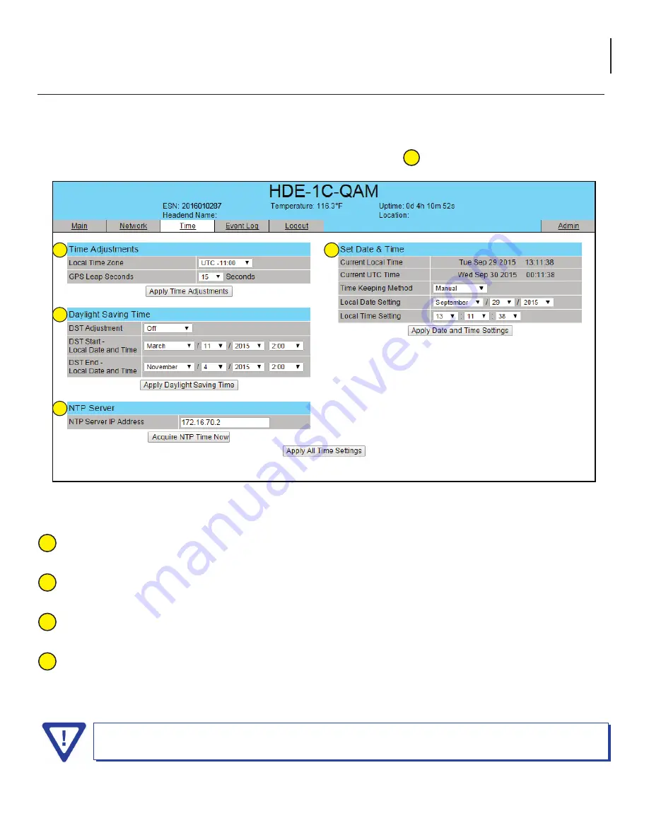 Blonder tongue HDE-1C-QAM Скачать руководство пользователя страница 27