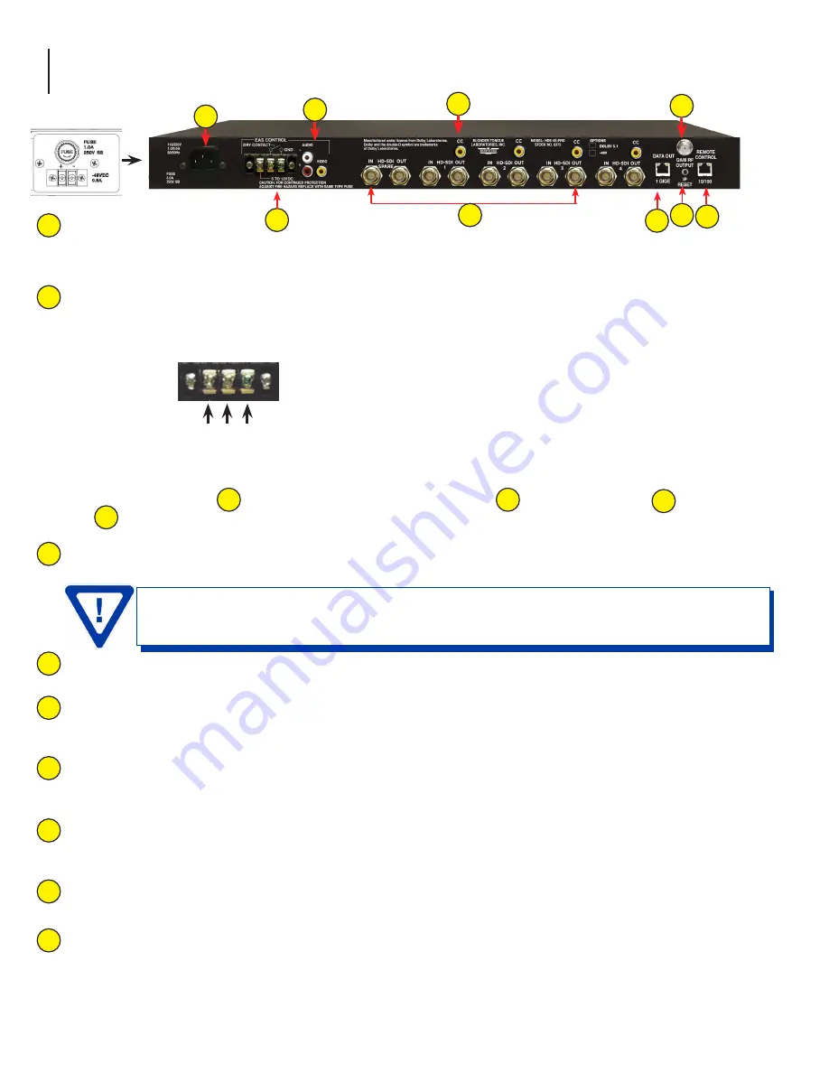 Blonder tongue HDE-4S-PRO Скачать руководство пользователя страница 8