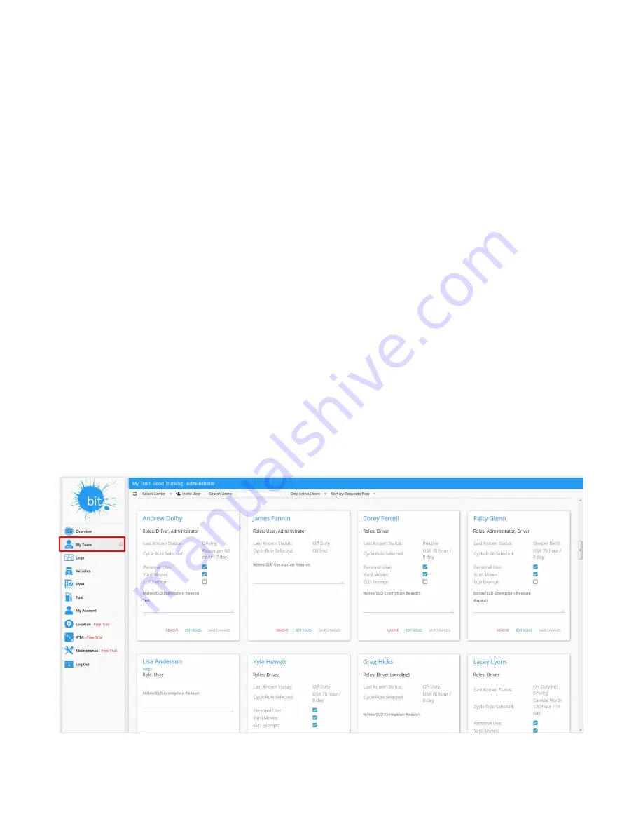 BLUE INK TECH BIT ELD User Manual Download Page 27