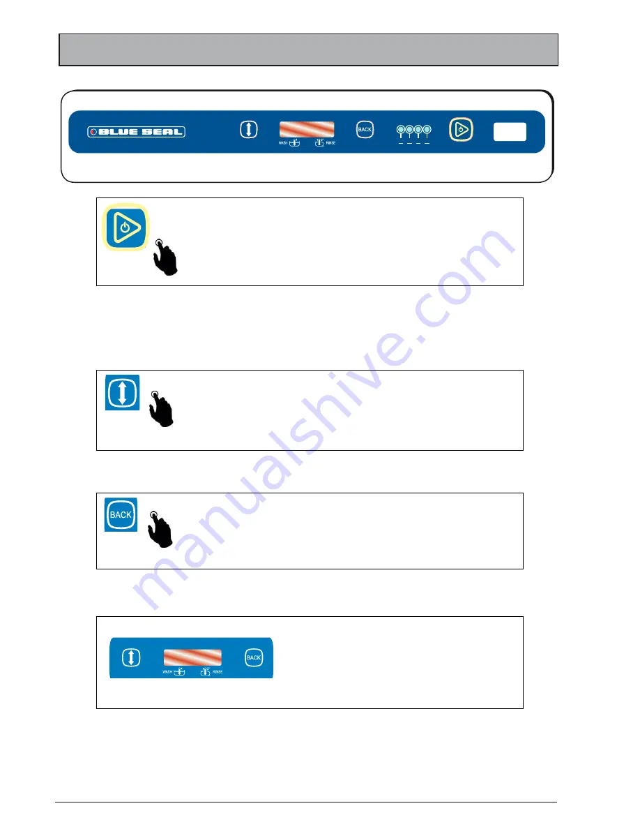 Blue Seal SD 5 EC BT2 Instructions For Use And Maintenance Manual Download Page 12