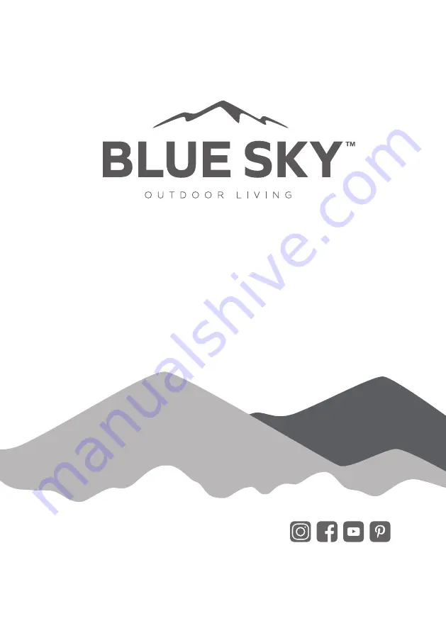 BLUE SKY FR361208FD Owner'S Manual Download Page 14