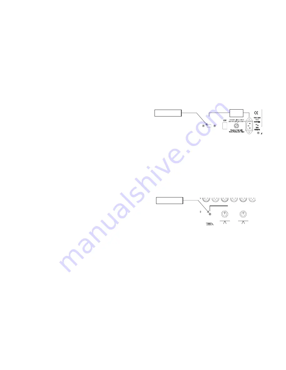 BLUE SKY SUB 8 UNIVERSAL Owner'S Manual Download Page 4