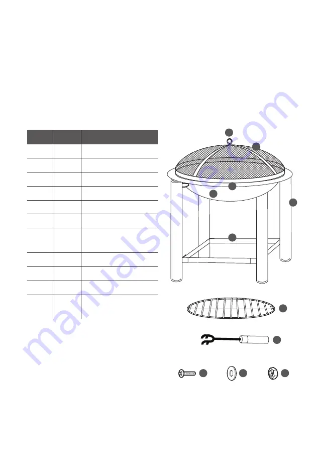 BLUE SKY WBFP21RB Owner'S Manual Download Page 6