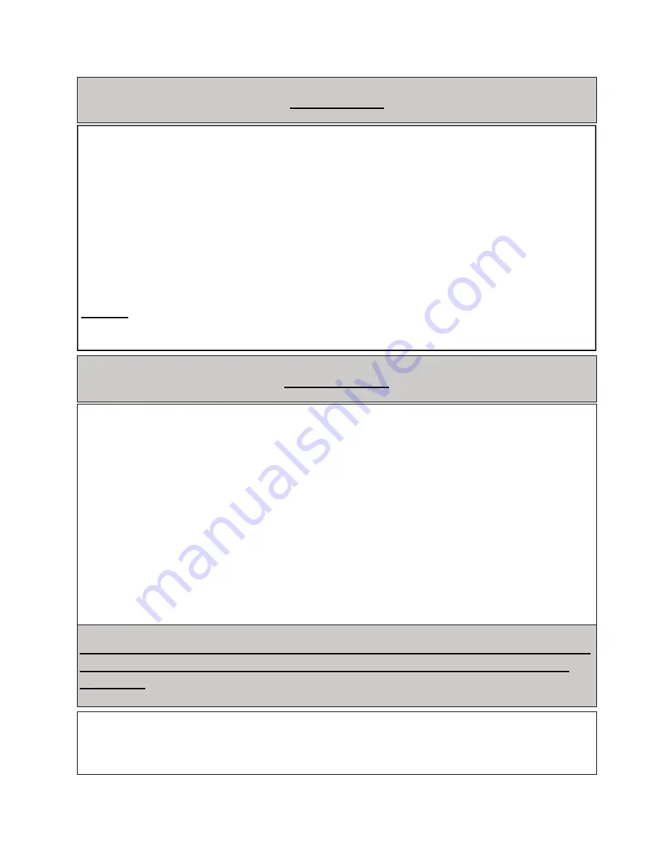 Blue Star BS-PC3024 Installation Use And Care Manual Download Page 7