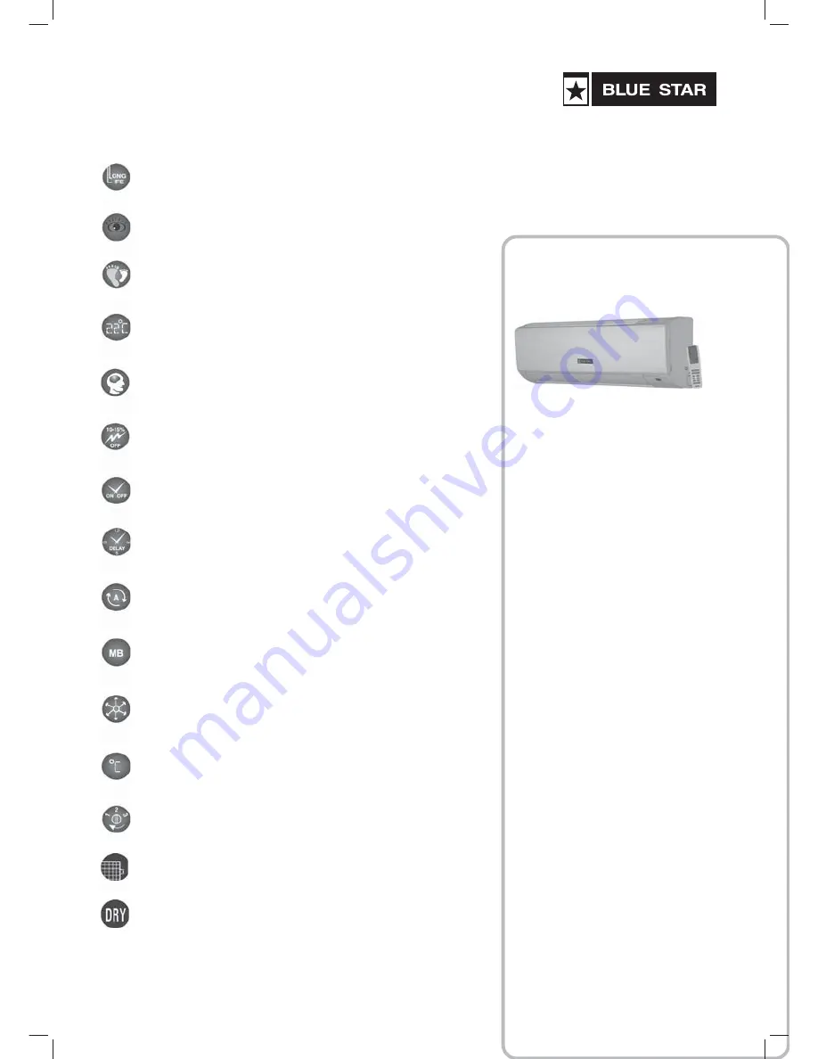 Blue Star HNHW18CA User Manual Download Page 5