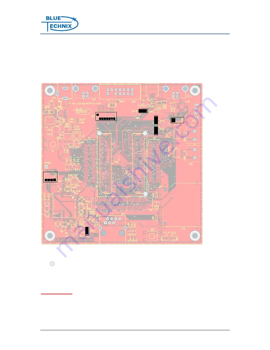 Blue Technix DEV-BF548-Lite Hardware User Manual Download Page 13