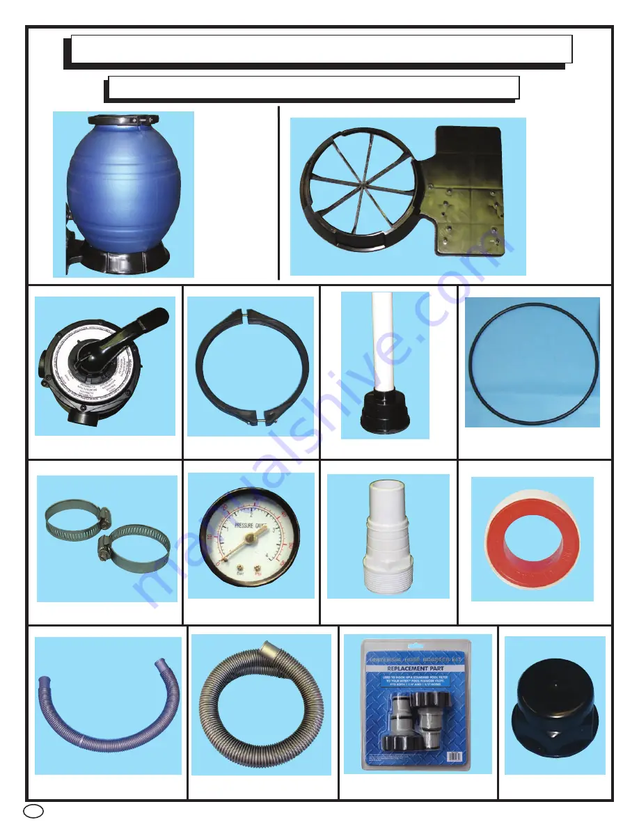 Blue Torrent Sand Shark Universal Instructions Download Page 2