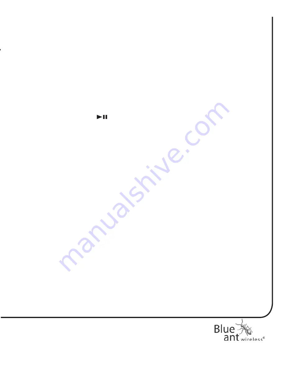 Blueant Sonic User Manual Download Page 13