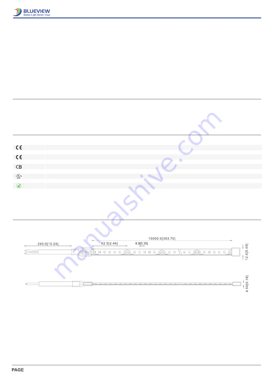 Blueview FWTU-2835T-112-24 Скачать руководство пользователя страница 2