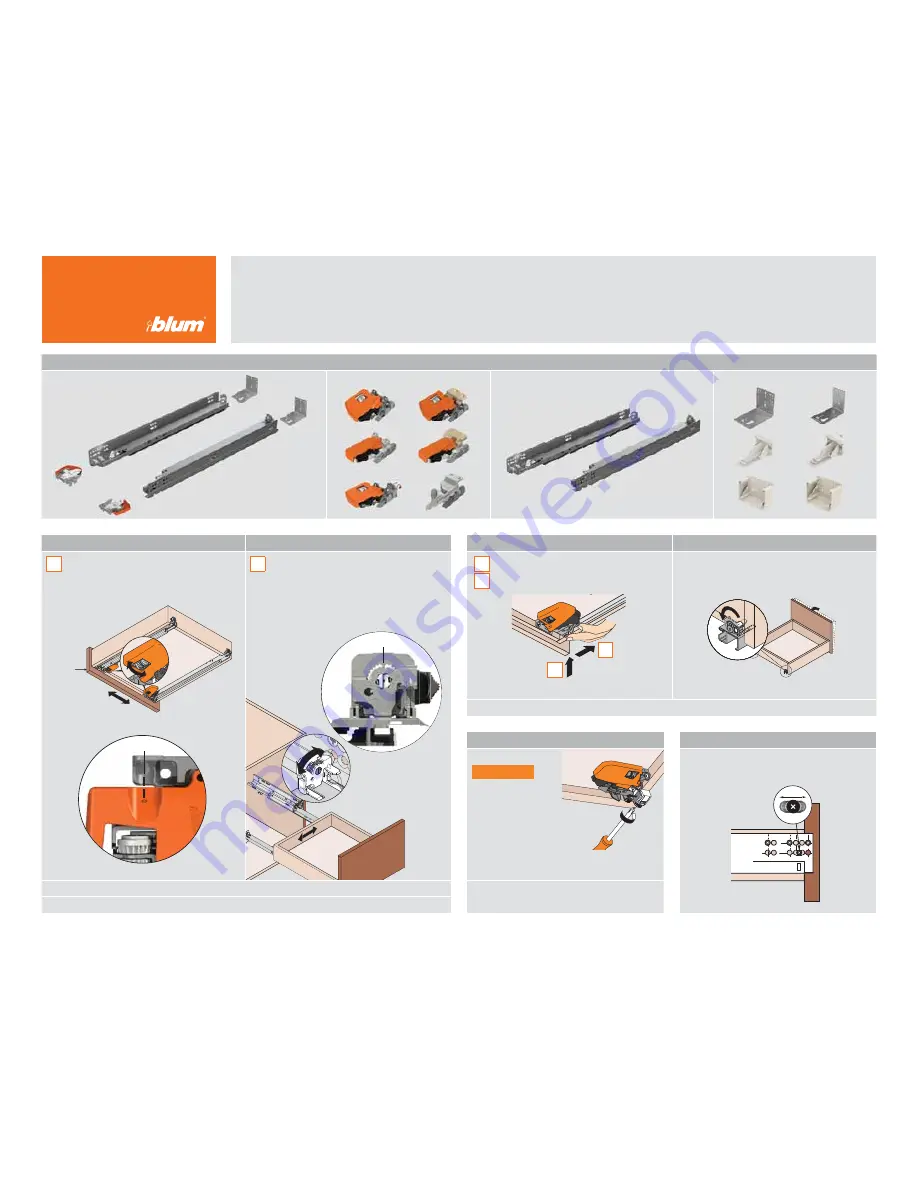 BLUM 563H5330B Installation Instructions Manual Download Page 1