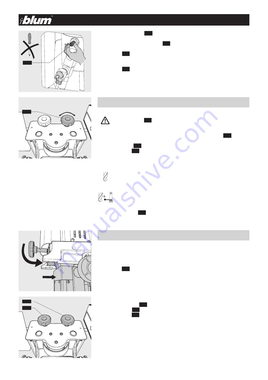 BLUM MINIPRESS PRO Operating Instructions Manual Download Page 17