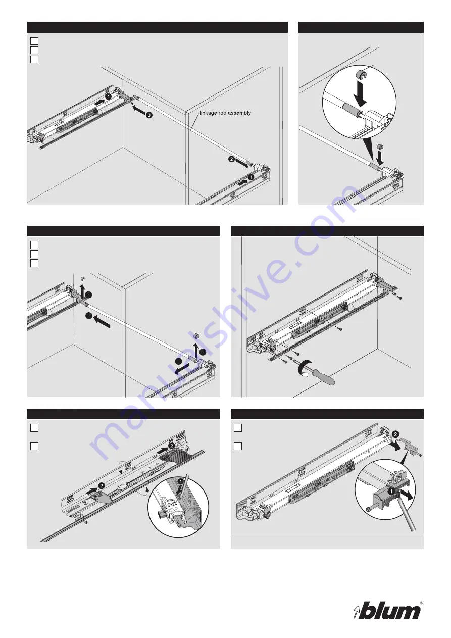 BLUM MOVENTO 763 Installation Instructions Download Page 2