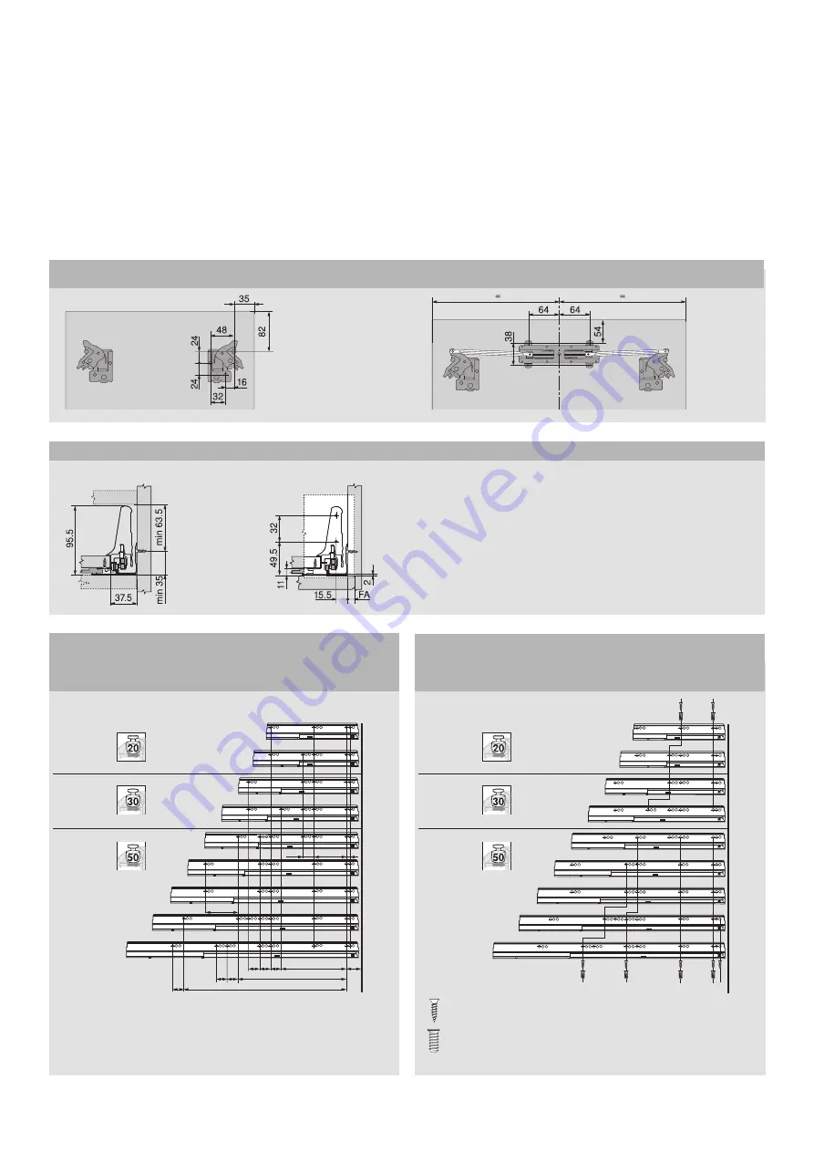 BLUM TANDEMBOX Assembly Instruction Download Page 1