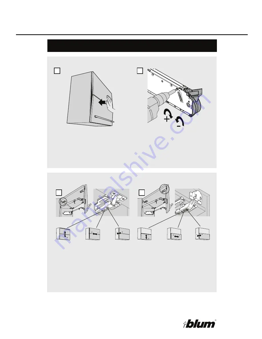 BLUM Wellborn WDVC3030 Скачать руководство пользователя страница 2