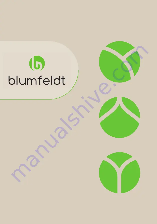 Blumfeldt 10028637 Manual Download Page 1