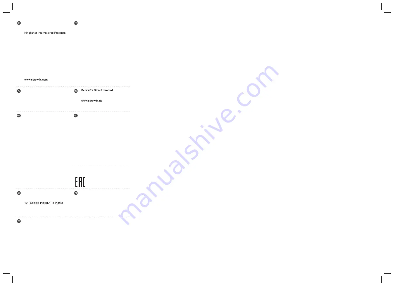 Blyss Reese 21231KF Manual Download Page 6