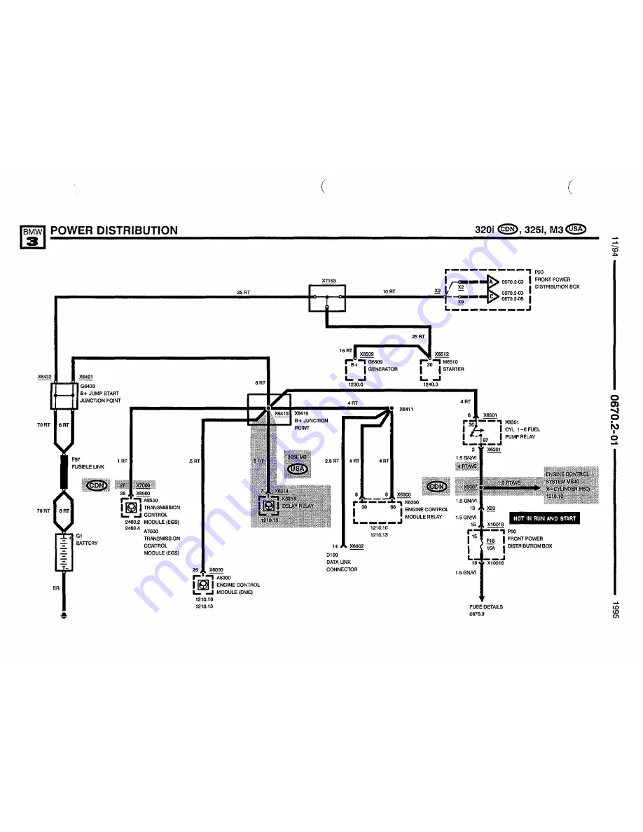 BMW 1995 318i Electric Troubleshooting Manual Download Page 32