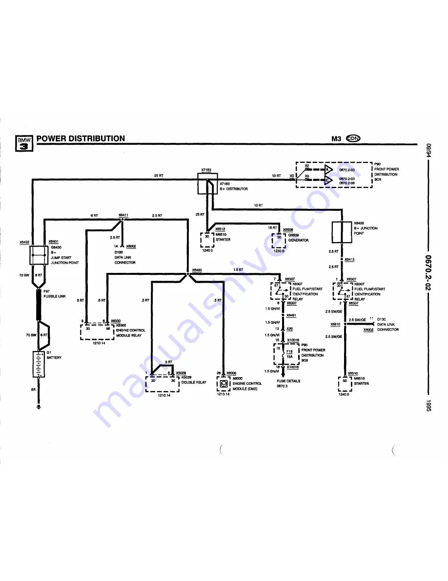 BMW 1995 318i Electric Troubleshooting Manual Download Page 33