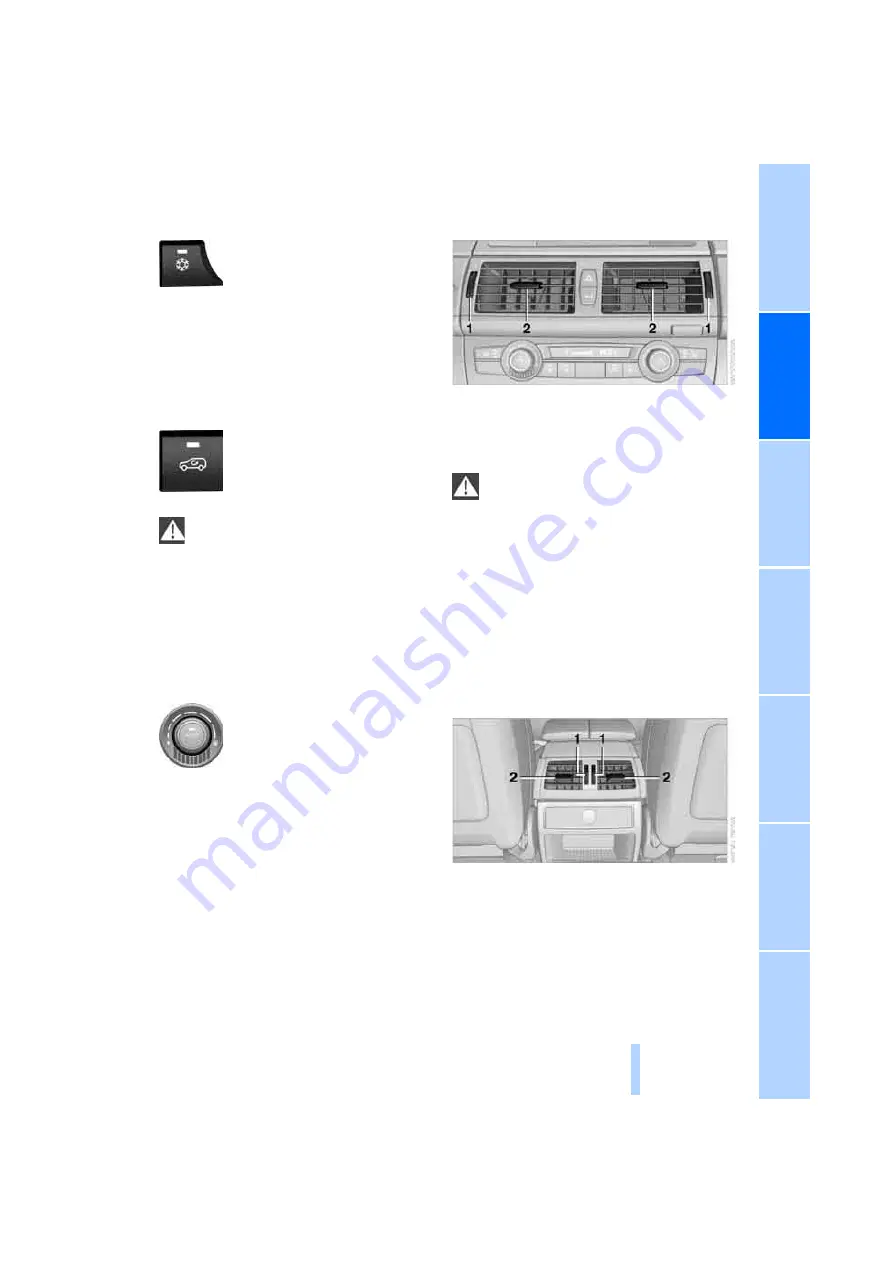 BMW 2007 X5 3.0d Owner'S Handbook Manual Download Page 103