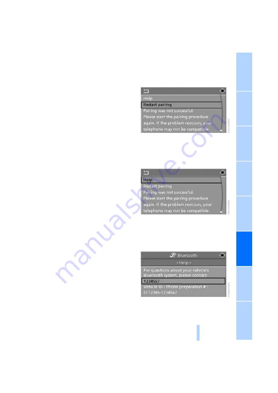 BMW 2008 6 Series Owner'S Manual Download Page 189