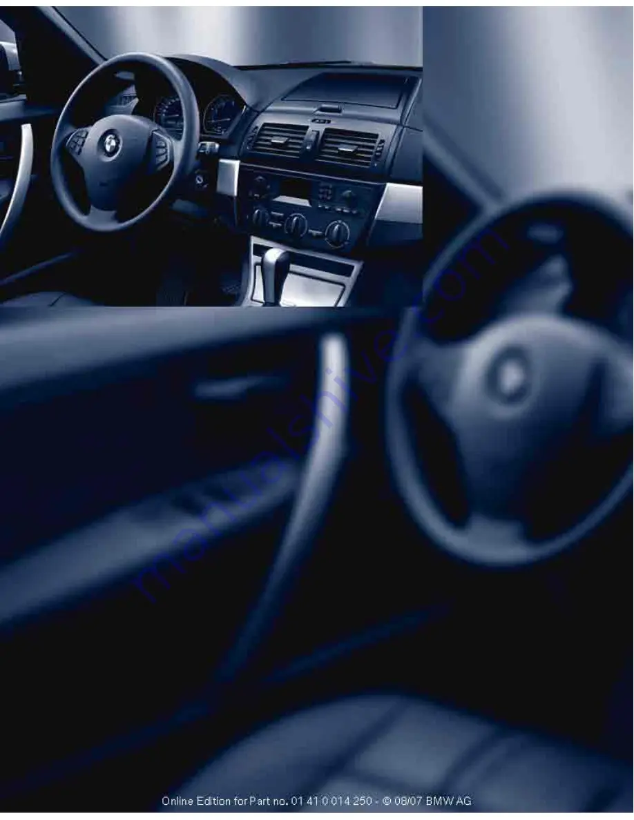 BMW 2008 X3 Owner'S Manual Download Page 18